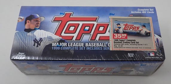 1999 Topps Major League Baseball Cards Complete Set