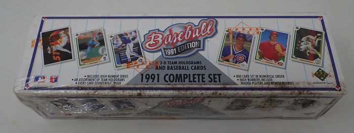 1991 Upper Deck Baseball Cards Complete Set