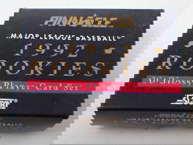 1992 Pinnacle Rookies Baseball Cards