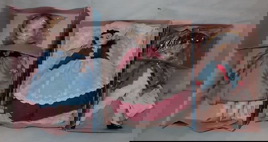 3 Madame Alexander Dolls incl Marme Goldilocks