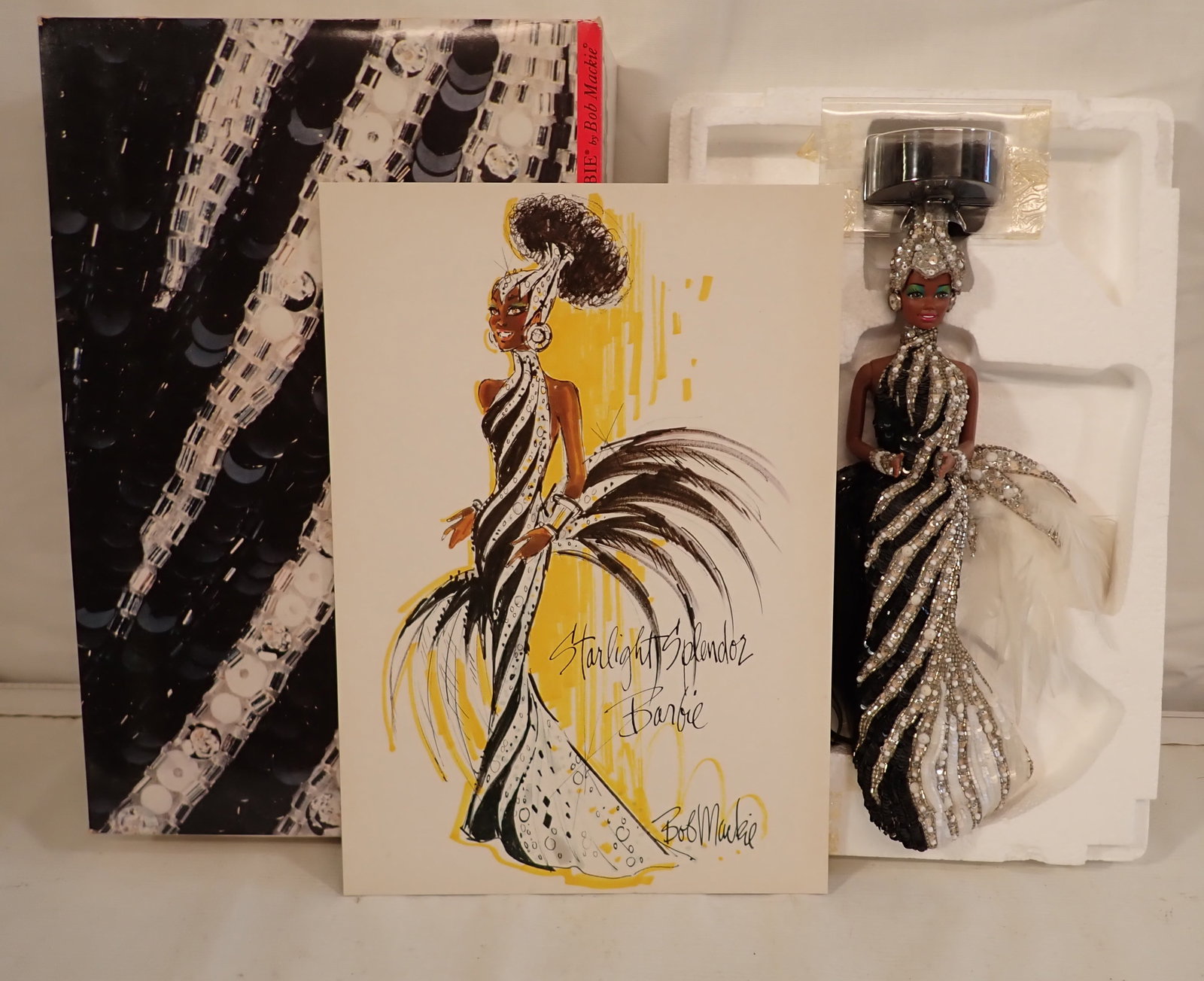 Barbie Starlight Splendor Bob Mackie Doll: with box