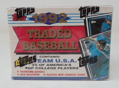 1992 Topps Traded Baseball Card Set