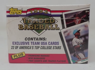 1993 Topps Traded Baseball Card Set