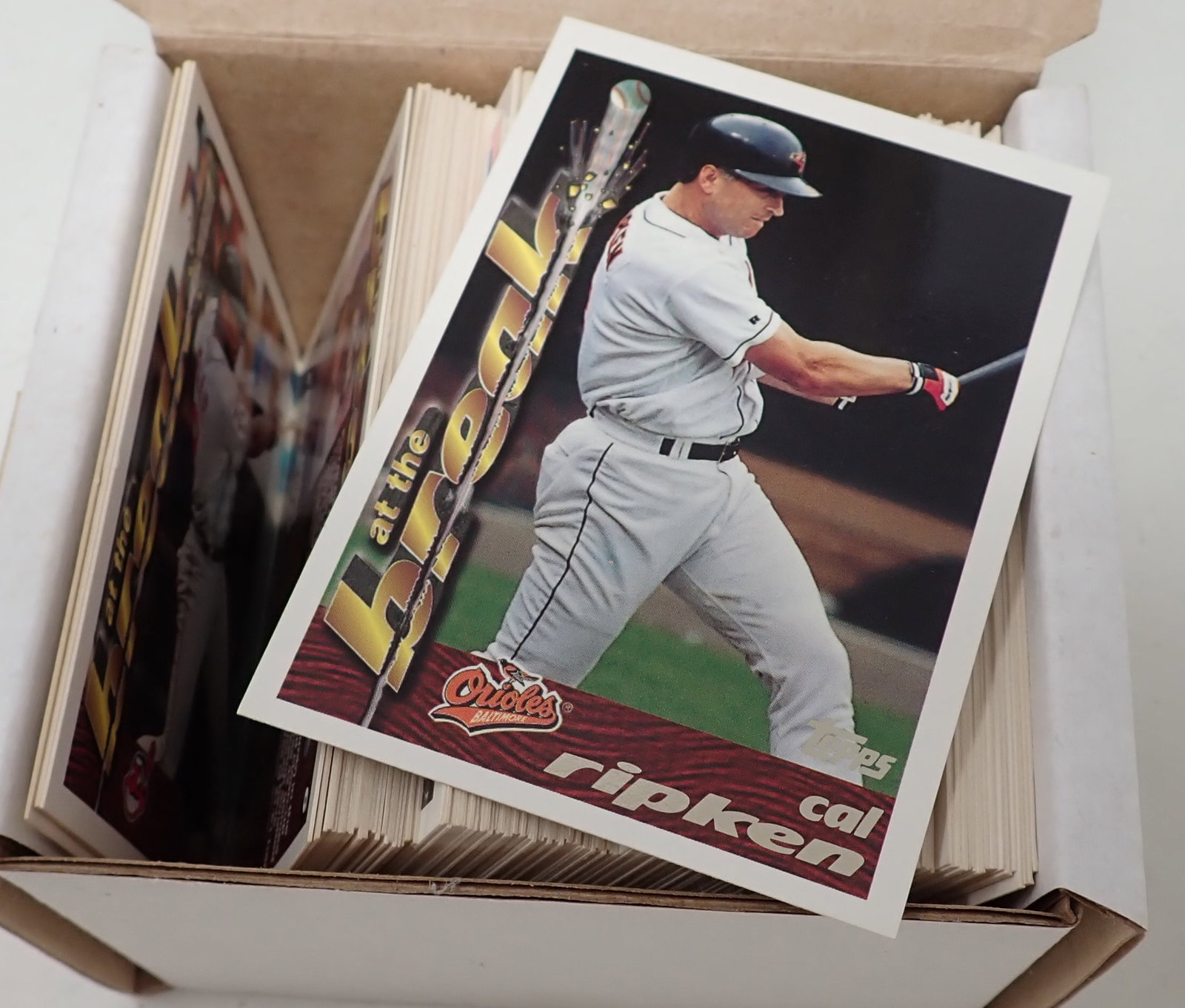 1995 Tops Traded & Rookies Cards: Getting all in box
