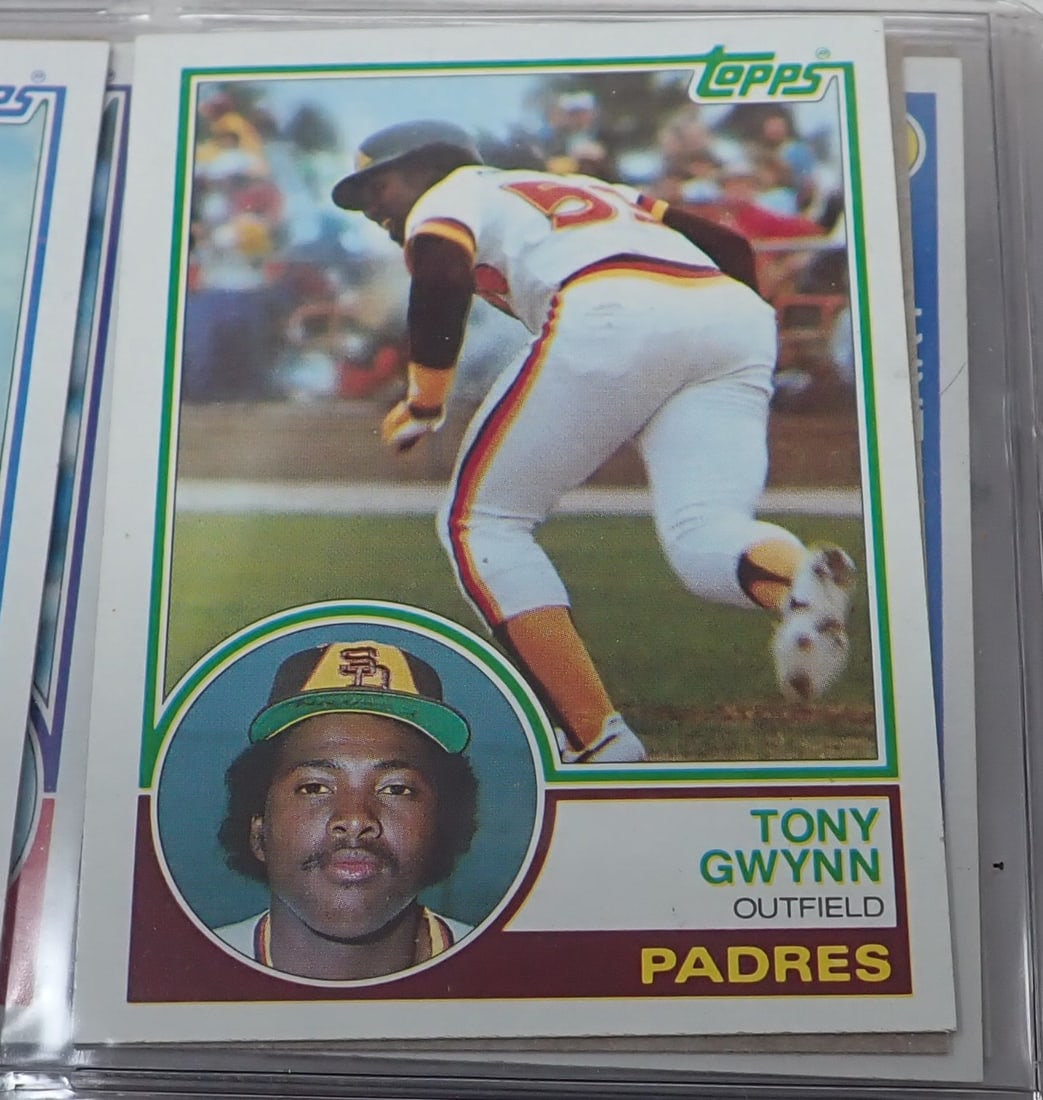 1983 Topps Baseball Cards incl Tony Gwynn (1 of 10)