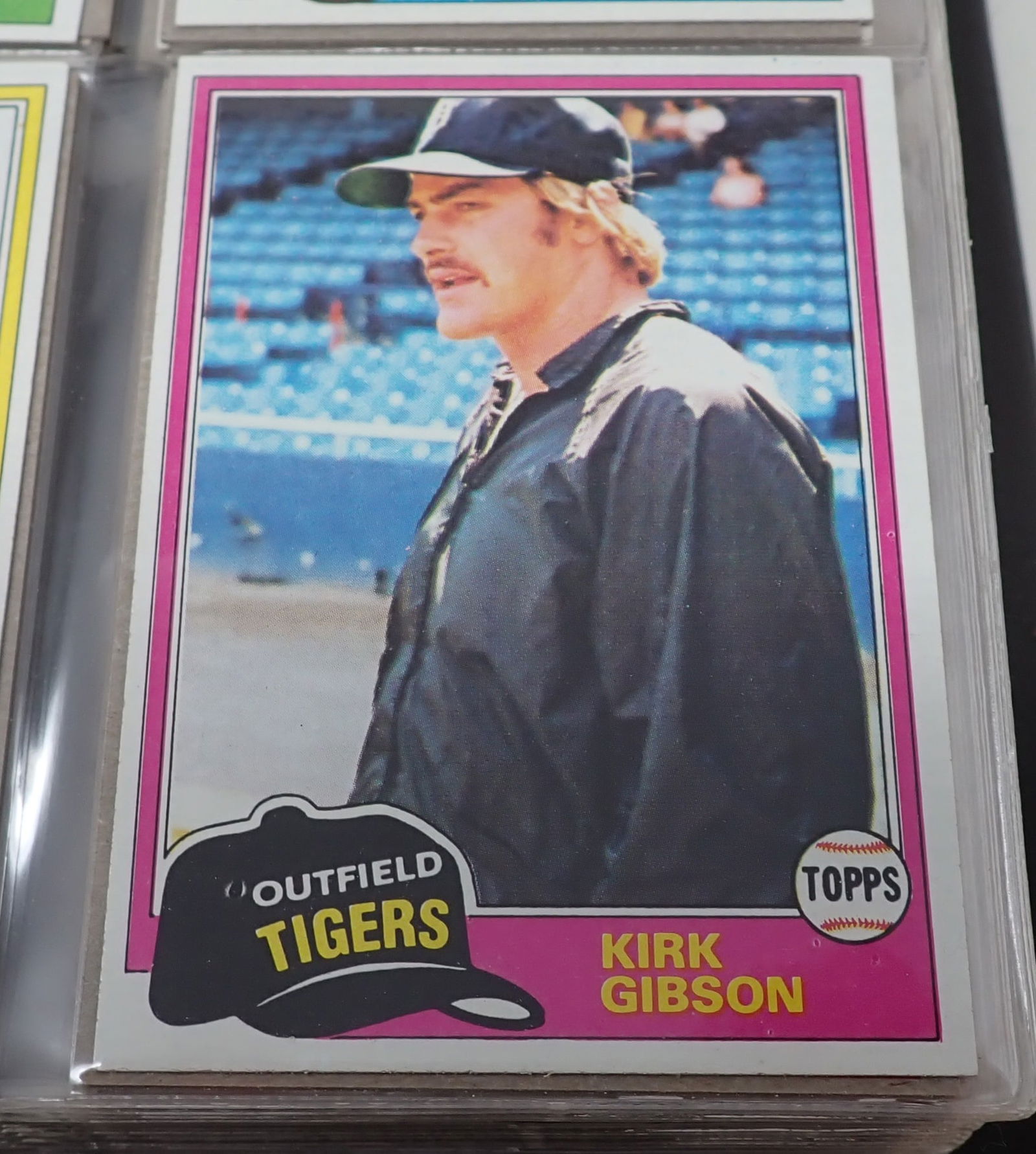 1981 Topps Baseball Cards incl Kirk Gibson (1 of 11)