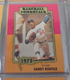 Baseball Cards incl Superstar Kmart Immortals