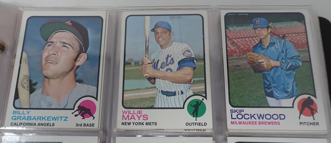 1972 & 1973 Topps Baseball Cards