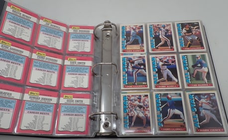 1990 Topps Baseball Cards Collect A Books