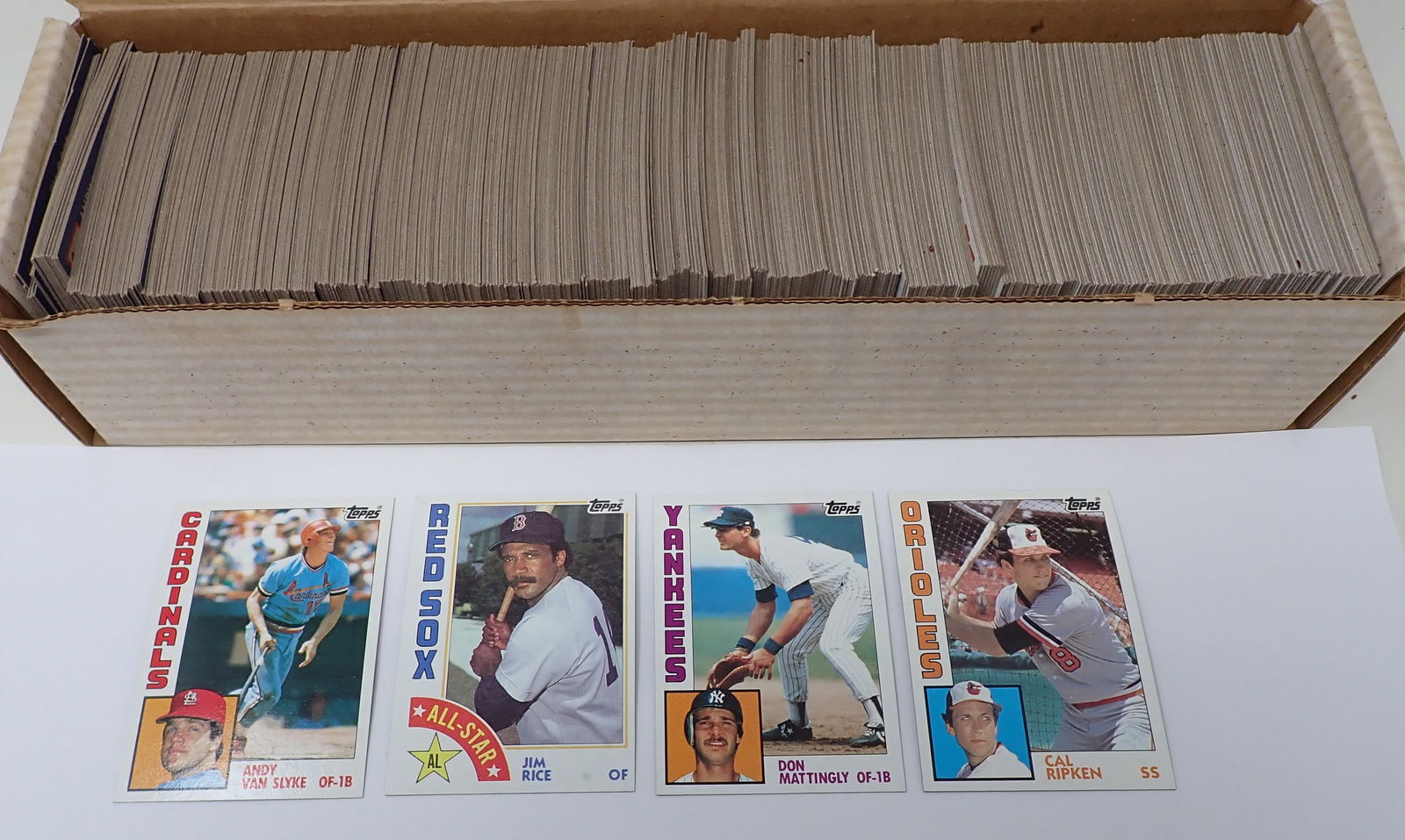 1984 Topps Baseball Card Set (1 of 3)