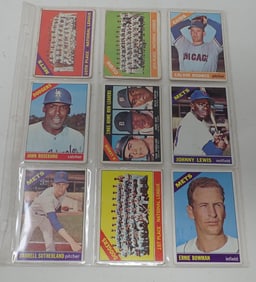 40 1960's & 70's Baseball Cards
