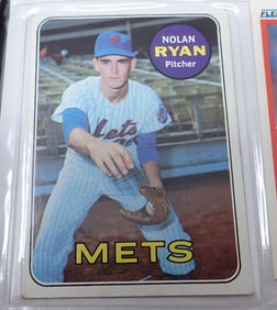 Nolan Ryan & Reggie Jackson Baseball Cards