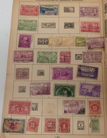 Around the World Stamp Album