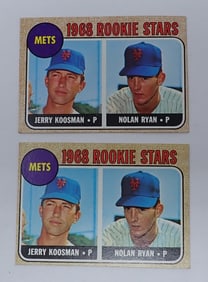 2 1969 Nolan Ryan 177 Baseball Cards