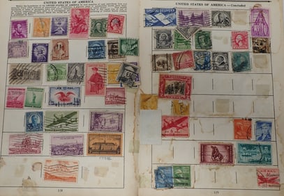 Adventurer Postage Stamps of The World Album