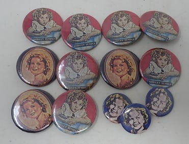 Shirley Temple Pinbacks