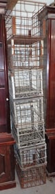 10 Krauszer's Wire Milk Crates