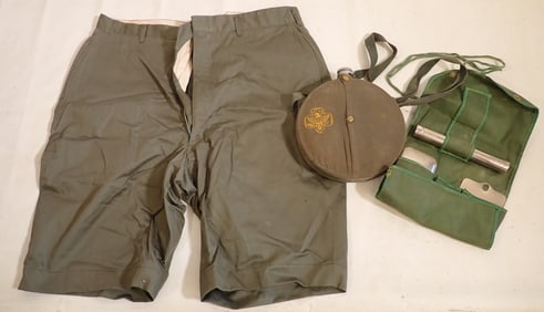 Girl Scouts Canteen Vanity Pouch & Shorts