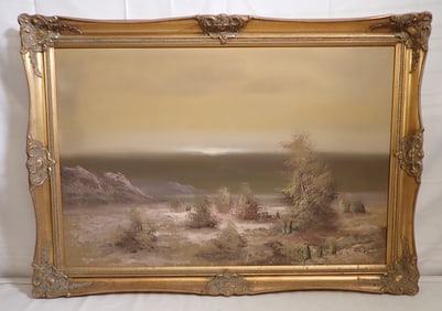 Hill Oil on Canvas Painting