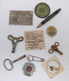 National Air Races Pinback Weapons Sign Out Ticket & Misc