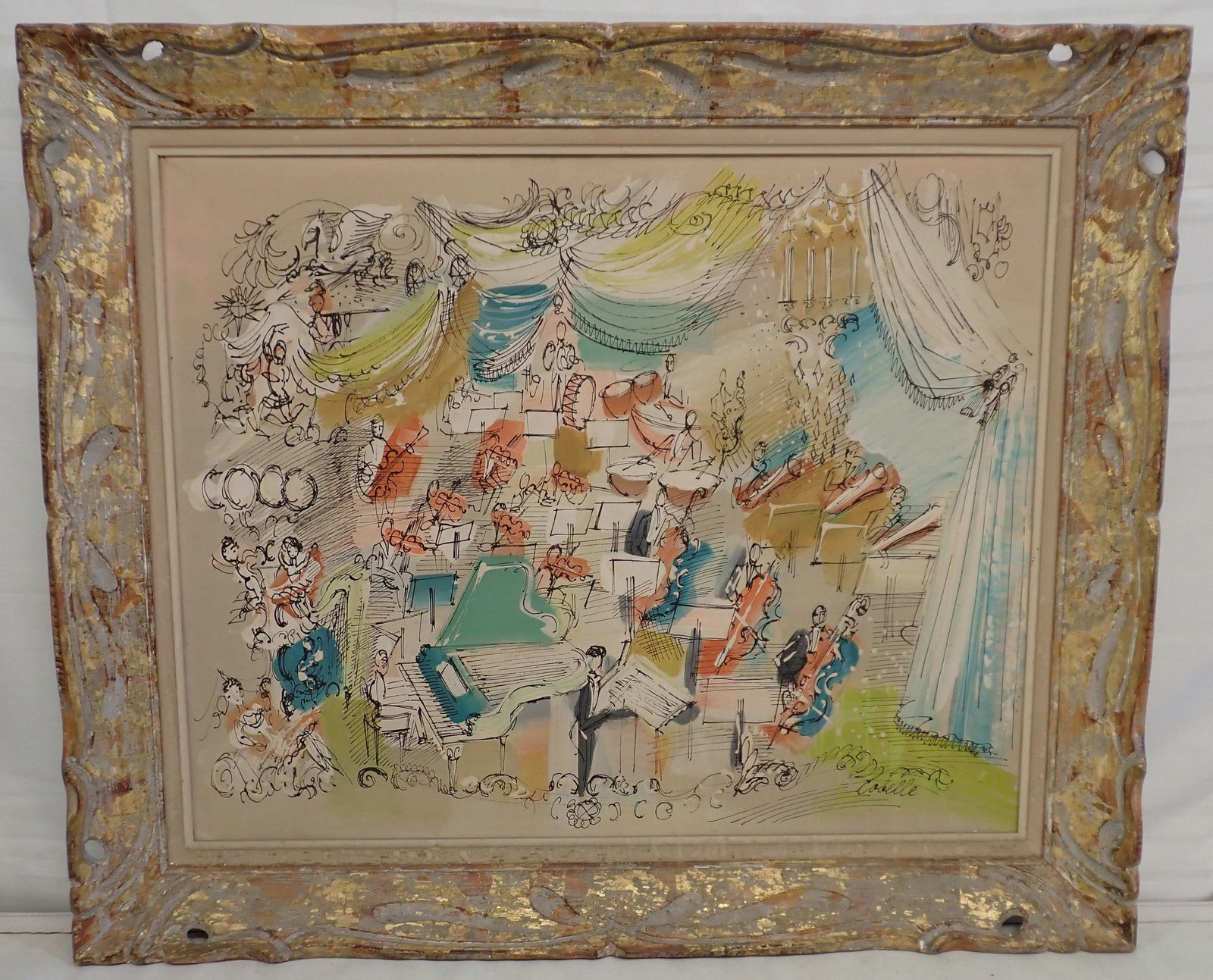 Charles Cobelle Oil on Canvas Painting (1 of 4)