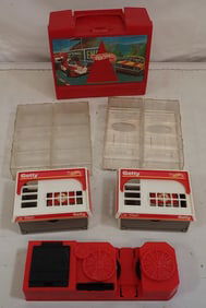 Misc Hot Wheels incl Case & Getty Stations