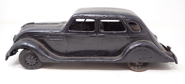 Antique Pressed Steel Toy Car