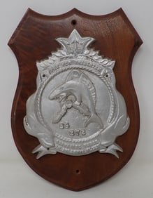 Red Fin SS 272 Submarine Forge Plaque