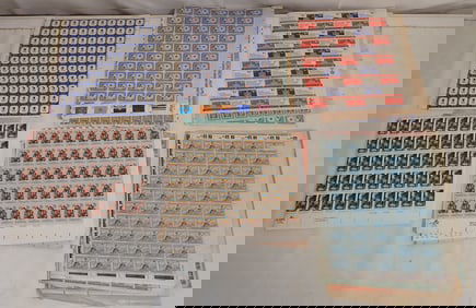 Sheets of Stamps
