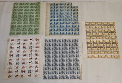 Sheets of Stamps