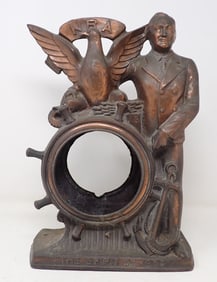 NRA Gilbraltar Spirit of 1933 Clock Case