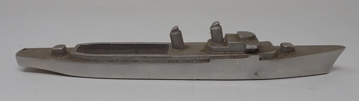 Bethlehem Steel Quincy Yard Battleship Paperweight