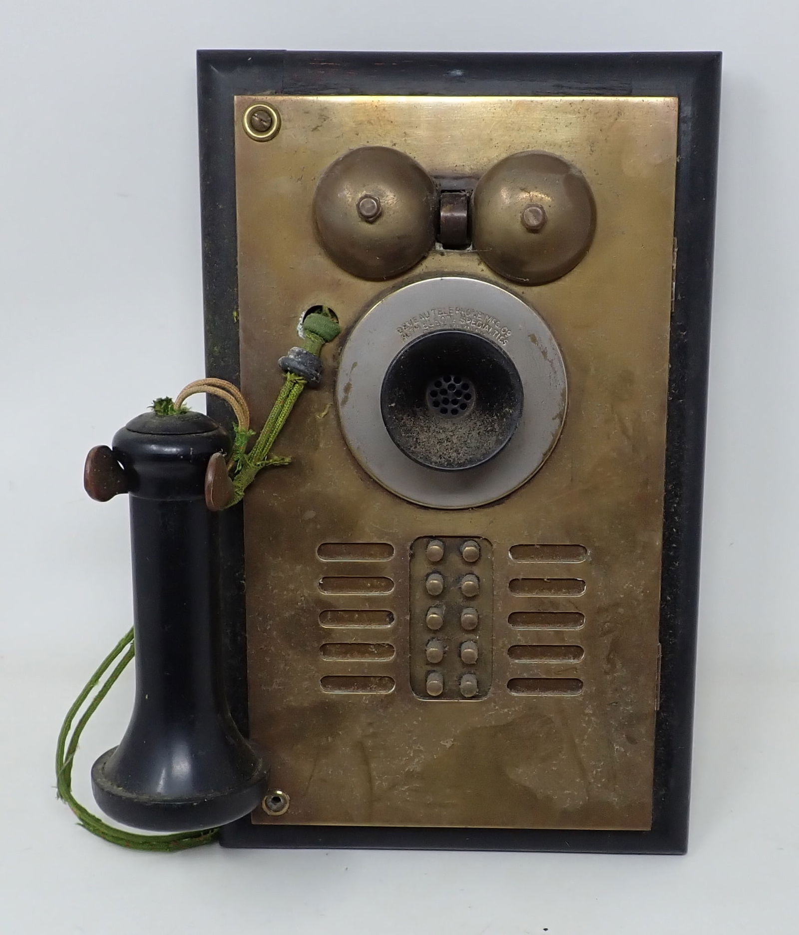 Deveau Brass Push Button Phone (1 of 3)