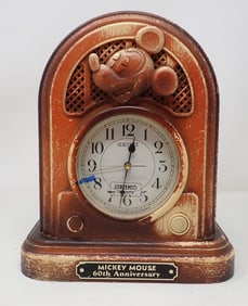 Seiko Mickey Mouse 60th Anniversary Clock