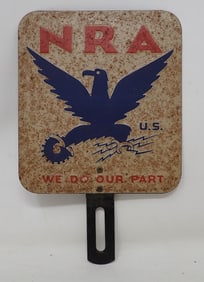 NRA License Plate Topper