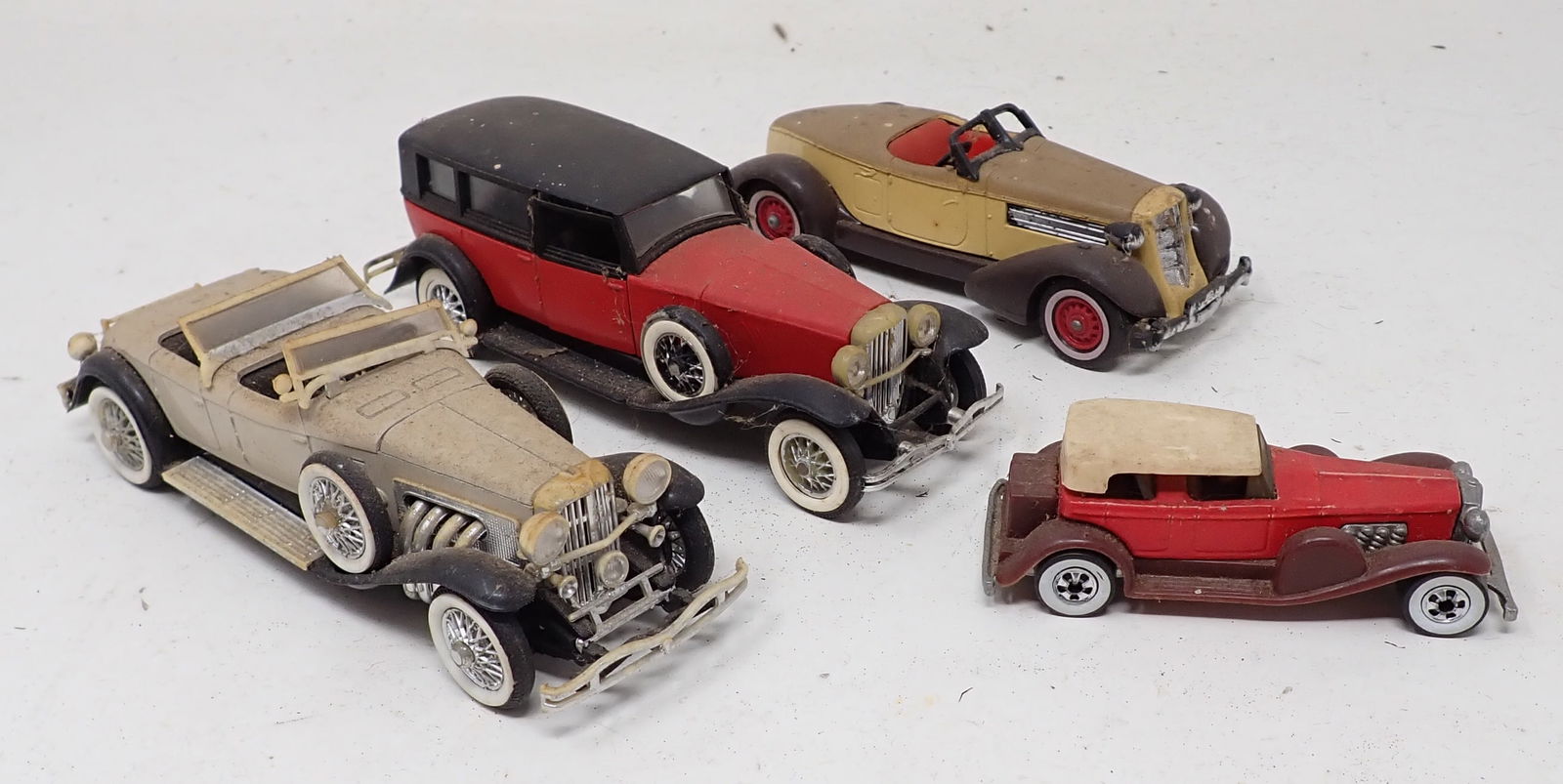 Rio Solido Duessenberg Matchbox Auburn: Largest are approx 5 1/4"