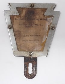 Protex A Motor Inspection Certificate Holder