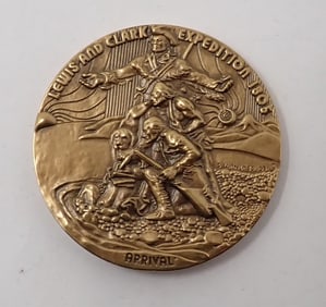 Lewis & Clark Expedition Ft. Clatsop Bronze Medal