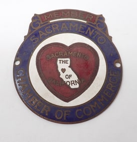 Sacramento Chamber of Commerce Bumper Badge