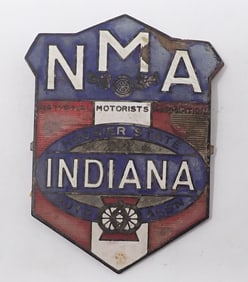 NMA Indiana National Motorists Badge