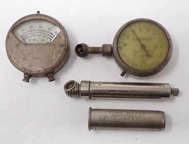 U.S & Schrader Tire Gauges