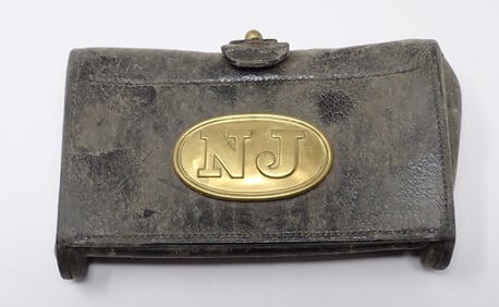 NJ National Guard Indian War Period Cartridge Box