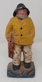 Cast Iron Fisherman Doorstop