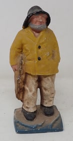 Cast Iron Fisherman Doorstop