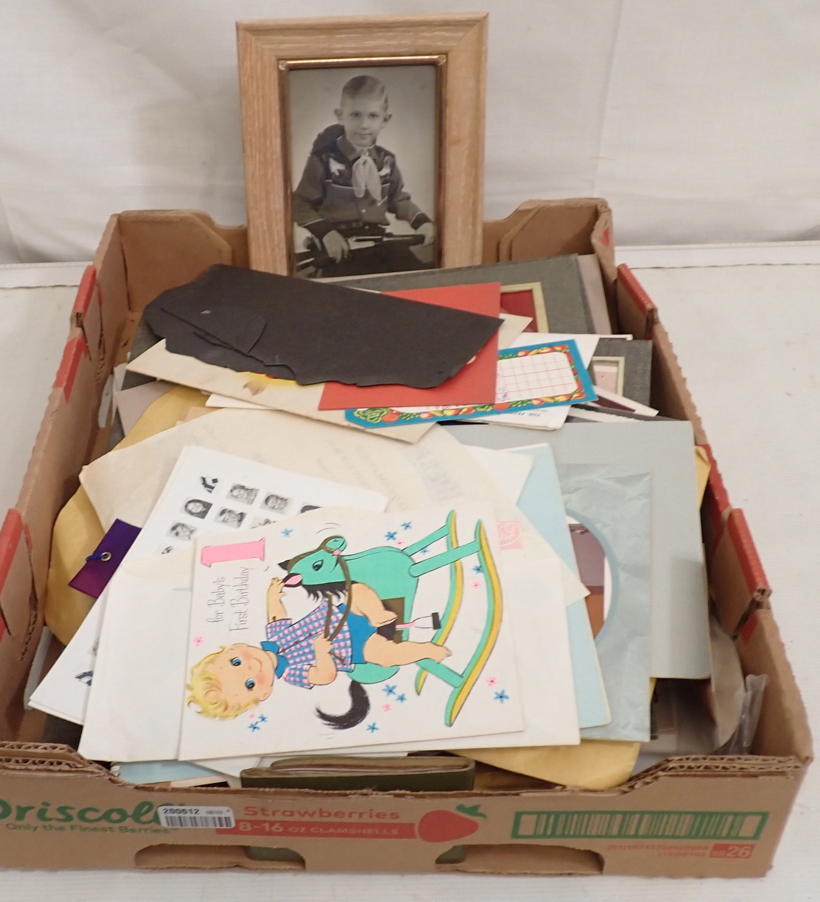 Box of Misc Photos & Ephemera (1 of 4)