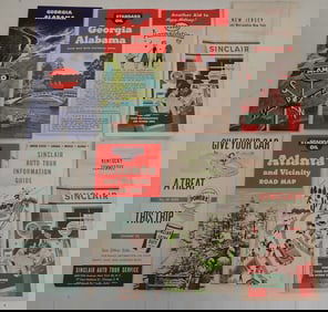 Sinclair Standard Oil Amoco Road Maps