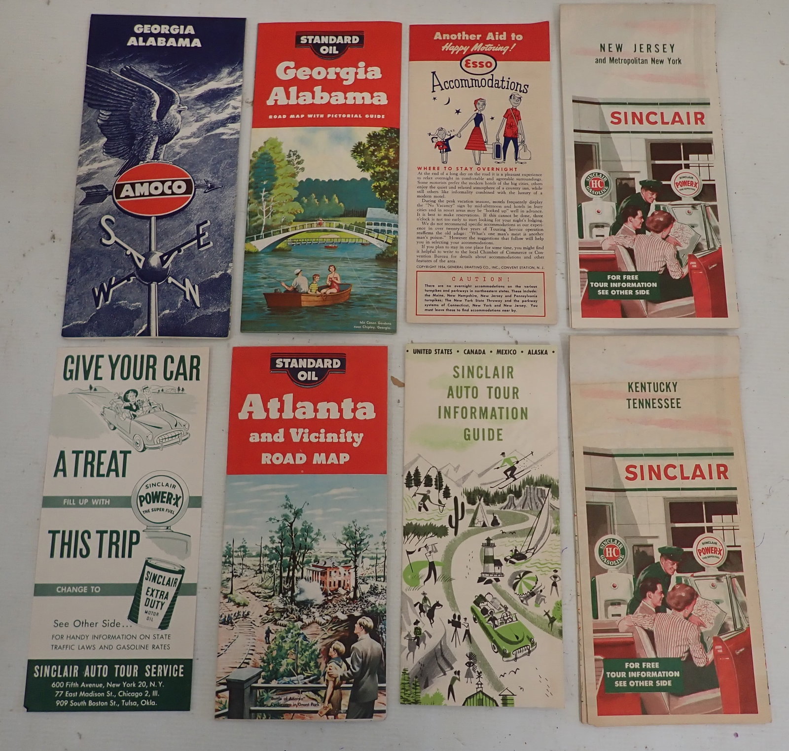 Sinclair Standard Oil Amoco Road Maps (1 of 5)