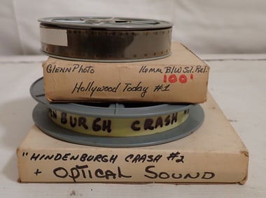 16mm Films incl Hindenburgh Crash