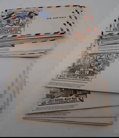 Will Rogers Tom Mix & Misc Commemorative Envelopes