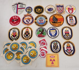 US Navy Military Patches incl Tonkin Yacht Club